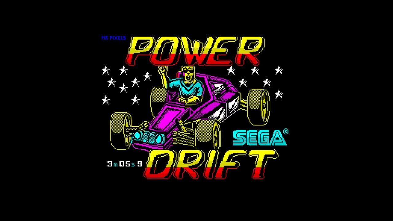 PART 1-2 [Longplay] Power Drift - ZX Spectrum (1080p 50fps)