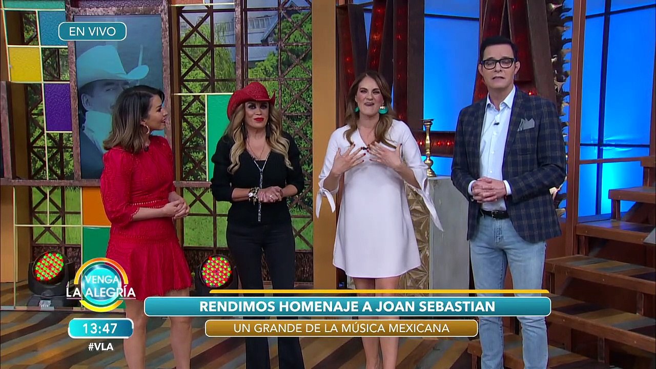 ¡EXCLUSIVA! Angélica María contó cómo ayudó a Joan Sebastian a ser un artista. | Venga La Alegría