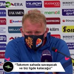 Prosinecki: "Takımım sahada savaşacak ve biz ligde kalacağız"