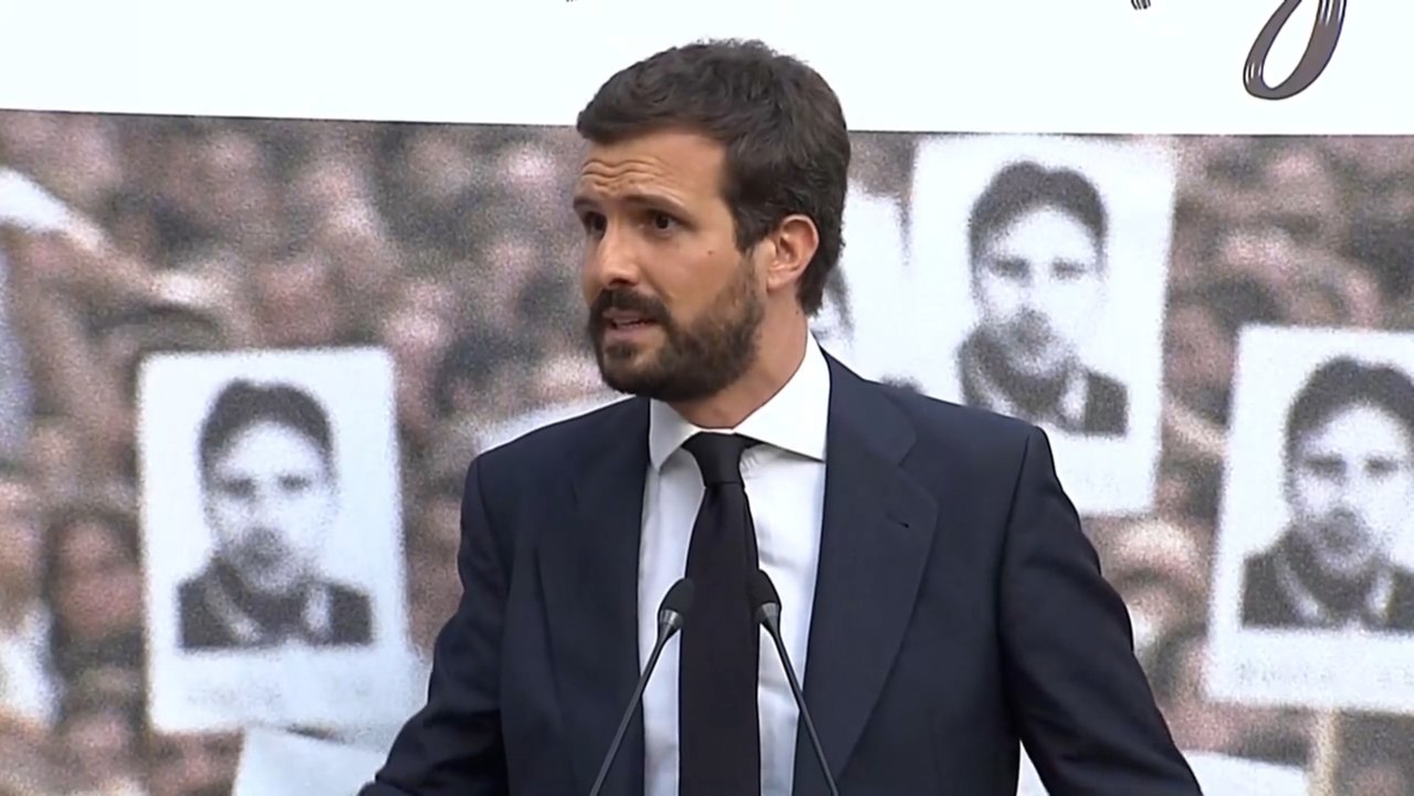 Casado llama a "reflexionar" sobre apoyos de Bildu en País Vasco