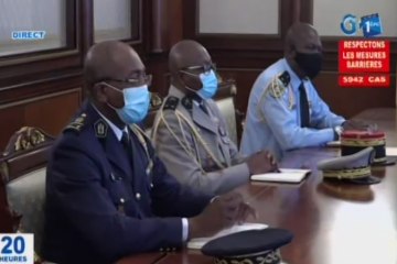 RTG/Le chef d’Etat reçoit en audience les principaux responsables des forces de défense et de sécurité