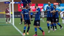 Asistencia de Alexis Sanchez para el gol de Diego Godin | Inter vs Torino