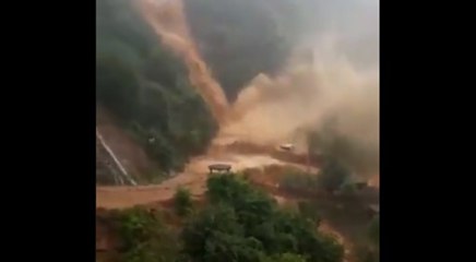 Rize'de sel felaketi