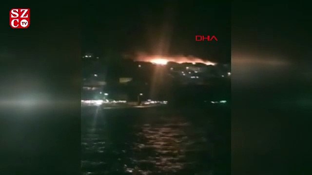 İzmir’de korkutan yangın!