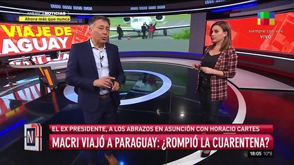 Macri viajó a Paraguay: ¿rompió la cuarentena?