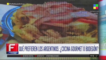 Comida gourmet vs. cocina de bodegón