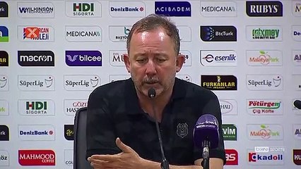Sergen Yalçın: "İkinci yarı bence kolay bir galibiyet oldu"