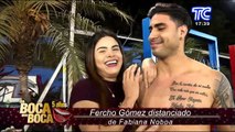 ¿Se acabó la relación? Fercho Gómez distanciado de Fabiana Noboa