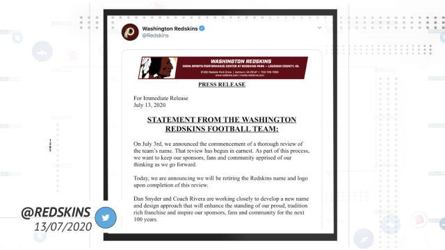 Socialeyesed - Washington drop Redskins from NFL name