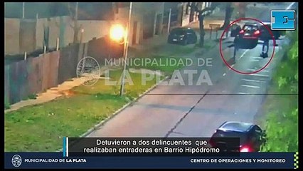 Detuvieron a dos delincuentes que realizaban entraderas en Barrio Hipódromo