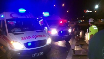Bursa’da yolcu otobüsü devrildi... İlk belirlemelere göre bir kişi öldü çok sayıda yaralı var