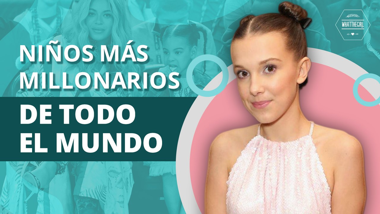 Los 10 niños más ricos del mundo | The 10 richest children in the world