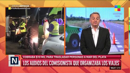 Cobraba $10 mil para trasladar personas a Mar Del Plata