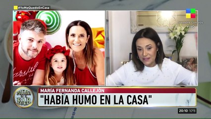 El susto de María Fernanda Callejón: el relato en primera persona