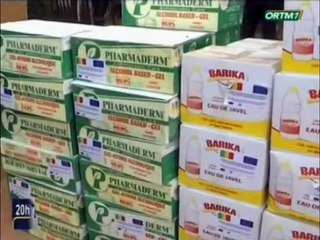 ORTM - Don de matériels de prévention contre le covid-19 à la direction générale de l’état civile