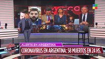 Coronavirus: 3.099 casos nuevos en Argentina