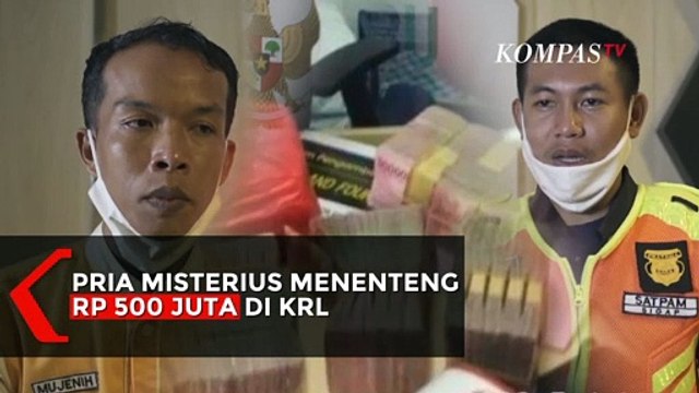 Sosok Pria Misterius yang Menenteng Rp 500 Juta di KRL