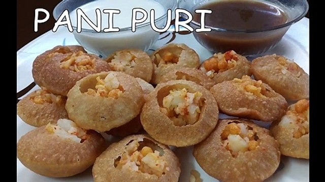 Pani Puri - Golgappa Recipe - Ajmer Recipe - Ajmer Rasoi Khazaana
