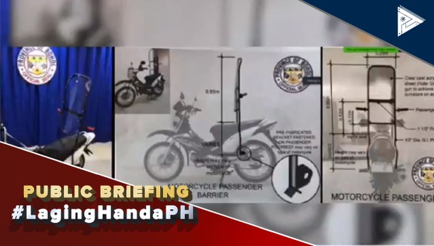 Sen. Bong Go: Ligtas na paraan sa motorcycle backriding, dapat ikonsulta sa mga eksperto; Disaster Resiliency and Fire Modernization bills, isinusulong ni Sen. Bong Go