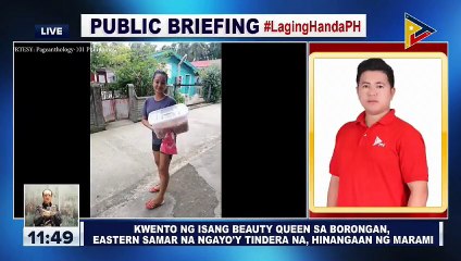 Kwento ng isang beauty queen sa Borongan, Eastern Samar na ngayo'y tindera na, hinangaan ng marami