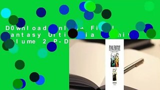 D0wnload Online Final Fantasy Ultimania Archive Volume 2 P-DF Reading