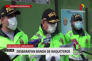 SJL: capturan a delincuentes que arrebataron 700 soles y un celular a hombre