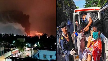 Vizag Pharma City Mishap: 50 అడుగుల వరకు మంటలు - భారీగా రసాయనాల నిల్వే కారణం... రియాక్టర్లు పేలి !