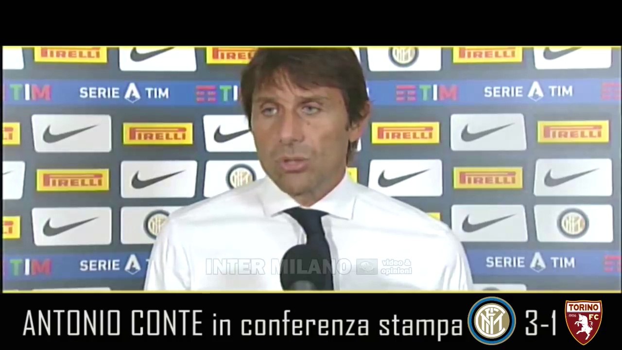 INTER-TORINO 3-1: ANTONIO CONTE IN CONFERENZA STAMPA POST-MATCH - INTEGRALE