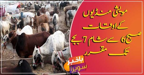Cattle markets to operate between 6 am to 7 pm