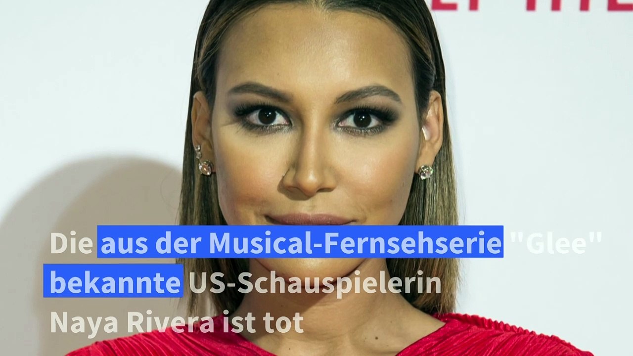 US-Schauspielerin Naya Rivera tot in See gefunden