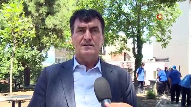 Osmangazi’de yıkılan tarihi istinat duvarı yenilendi