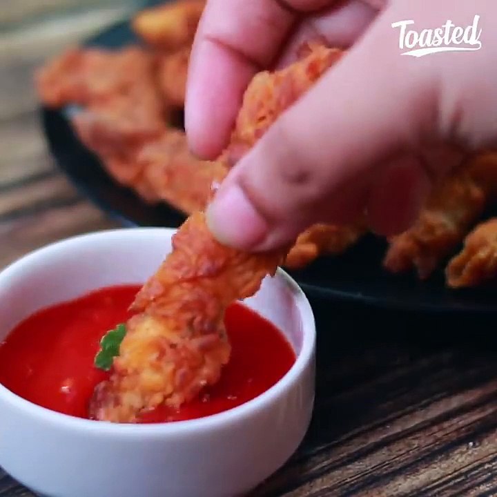 4 Easy Chicken Snacks Recipes _ Chicken Tenders _Nuggets _ Fried Chicken _ Chicken Sandwich _Toasted