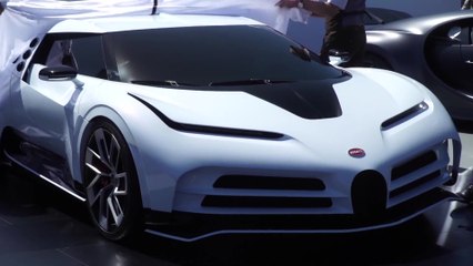 Bugatti Centodieci ने कंकड़ बीच कार शो 2019 में अनावरण किया