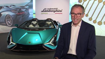 La Lamborghini Sián Roadster - Elettrificazione e tecnologie ibride per un nuovo domani