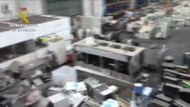 Cinco detenidos en una empresa de Sevilla dedicada al reciclaje electrónico