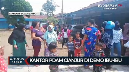 Emak-Emak Kesal Gara-Gara Air Tidak Mengalir
