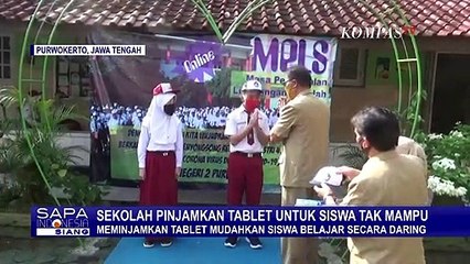 Belajar Lewat Daring, Sekolah Pinjamkan Tablet Untuk Siswa Tak Mampu