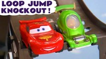 Hot Wheels Loop Race Challenge with Disney Pixar Cars 3 Lightning McQueen and PJ Masks with Spongebob Squarepants and the Funny Funlings in this Family Friendly Full Episode English Toy Story for Kids