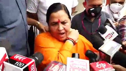 सिंधिया को मेरा भयानक वाला आर्शीवाद: उमा भारती