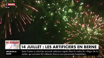 14 juillet : les artificiers en berne
