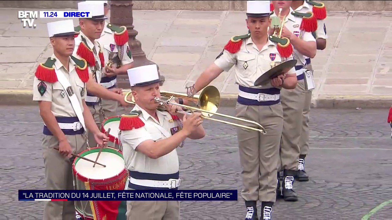 14-Juillet: la Légion étrangère reprend "la Mer" de Charles Trenet