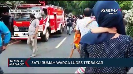 Kebakaran Hanguskan Satu Rumah Warga