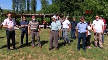 Zonguldak taş ocağına karşı nöbet tutuyorlar
