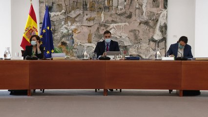 Sánchez preside la reunión del Consejo de Ministros