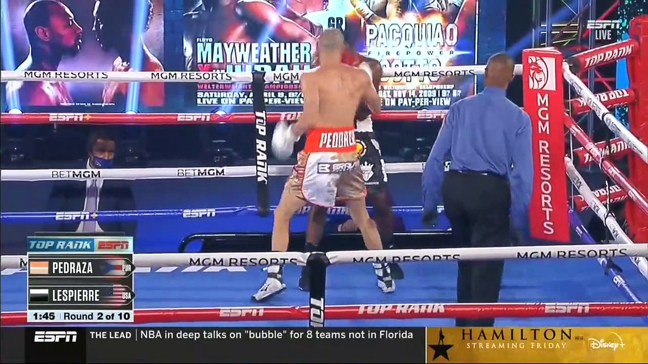 Jose Pedraza vs Mikkel LesPierre 02-07-2020 Full Fight
