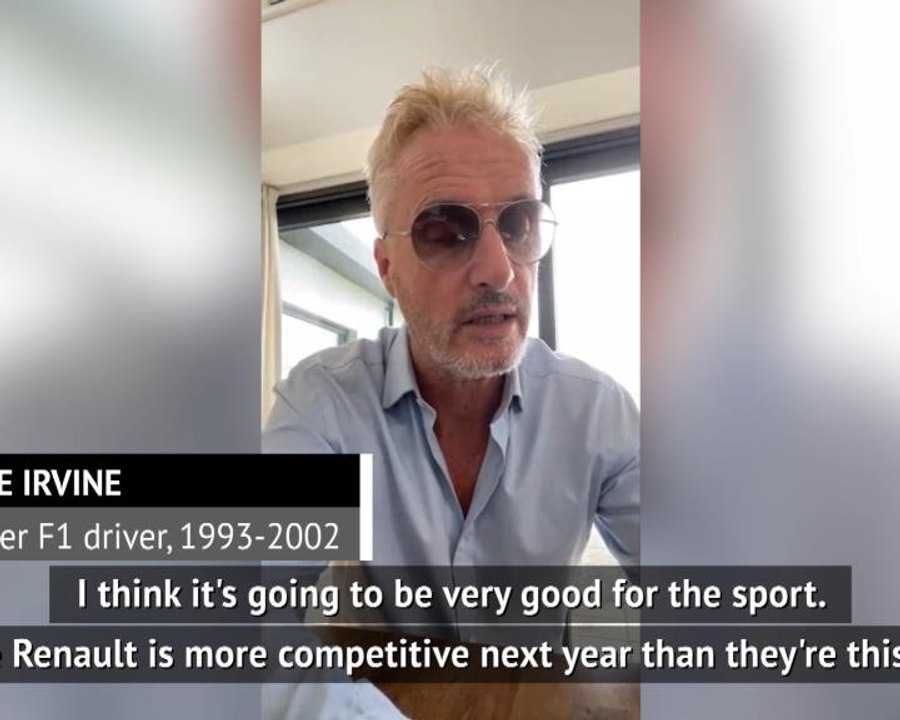 The return of 'true great' Alonso good for F1 - Irvine