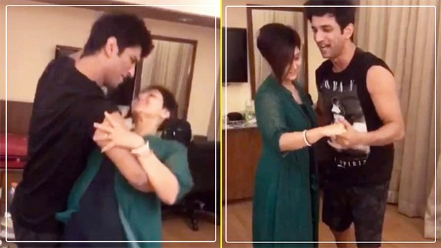 Unseen Video Of Sushant Singh Rajput Dancing With His 'Dil Bechara' Co-Star