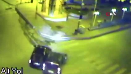 Tosya’da 6 kişinin yaralandığı kaza kamaralara yansıdı