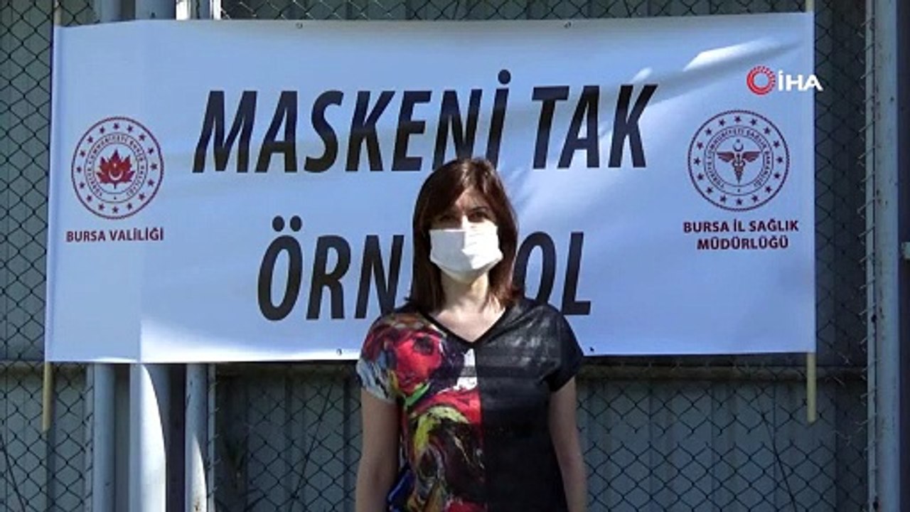 Bursaspor’dan 'Maske tak, örnek ol' kampanyasına destek