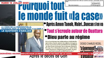 Le Titrologue du 14 Juillet 2020 : A 4 mois de la présidentielle, pourquoi tout le monde fuit « la case »